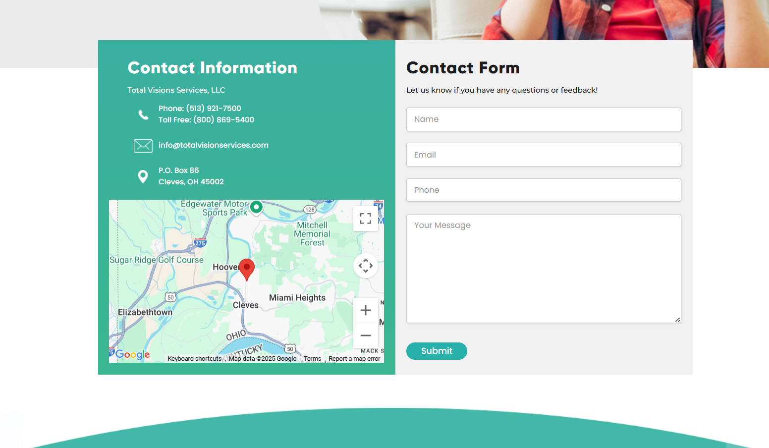 Contact form integration
